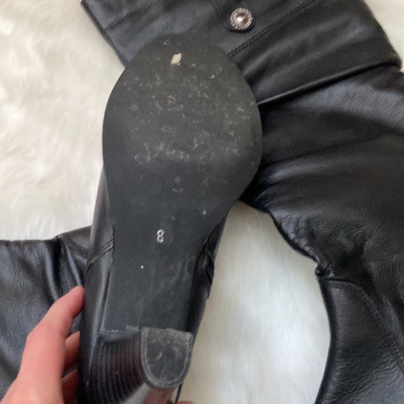Jessica tall black boots in size 8 - Picture 2 of 6